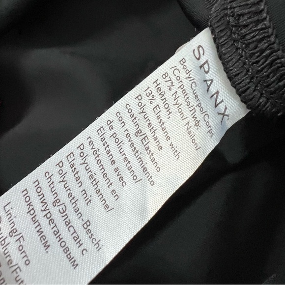 Spanx Leggings Womens XL Camo Faux Leather Matte Shine Shaping High Rise B28 - Picture 6 of 9